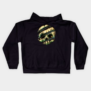 Sliced Skull Kids Hoodie